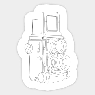 TLR Camera Sticker